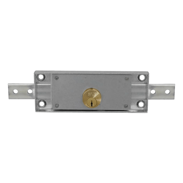 Double deadbolt central shutter lock
