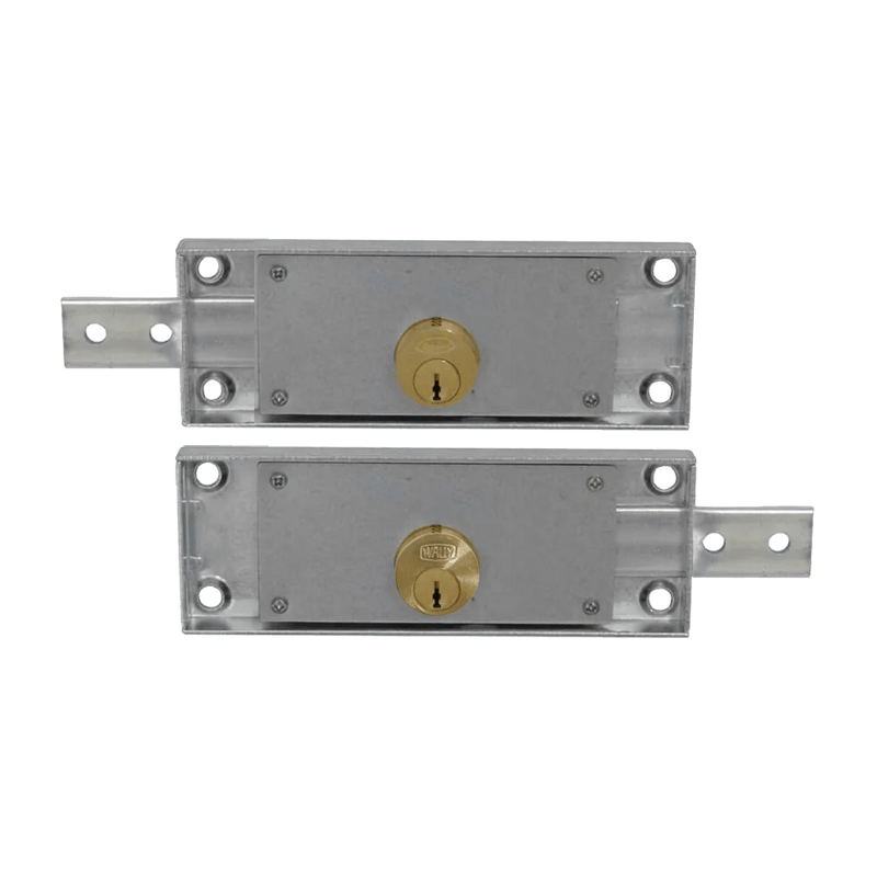Side locks from coupled rolling shutter